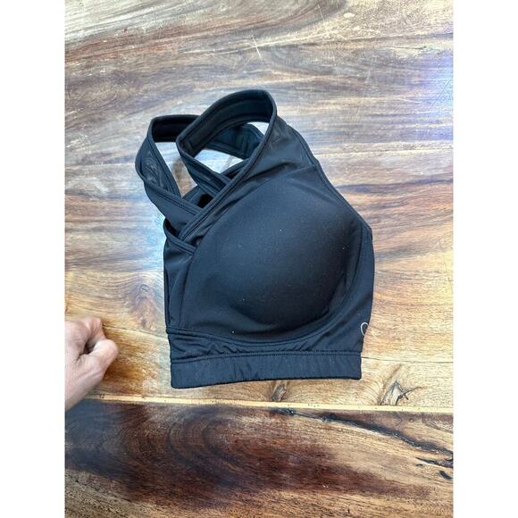 Calia by Carrie Underwood Black Fixed Cup shaped Support Sports Bra Size Medium - Picture 2 of 6